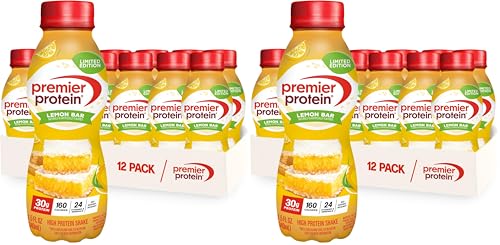 Premier Protein Agite 30G 1G AZÚCAR 24 Vitaminas Minnerales Nutrientes para apoyar la salud inmune 11.5 Pack, Chocolate, 138 FL oz, (Paquete de 12)