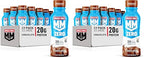 Muscle Milk Zero Protein Shake, Vanilla Crème, 20g Protein, Zero Sugar, 100 Calories, Calcium, Vitamins A, C &amp; D, 4g Fiber, Energizing Snack, Workout Recovery, Packaging May Vary 11.16 Fl Oz (Pack of 12)